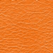 textured orange faux leather swatch
