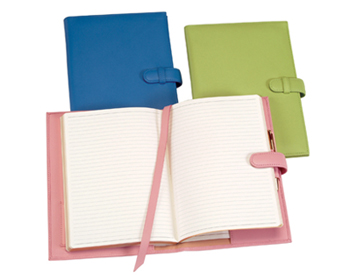 colored leather bound journals