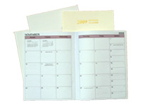 Economy Monthly Planners - Inside View of Monthly Calendar