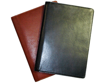 British Tan & Black Leather Classic Journals