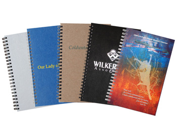 Hardcover 5 x 8 Wirebound Colored Planners