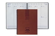 spiral bound large weekly appointment planner
