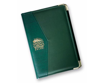 Green Microfibre Combination Planner/Address Book