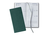 Green Pocket Upright Weekly Planner - Recyclable Planner