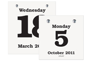 Today Is Calendar Refills, Planner Calendar Refills, Calendar Pad